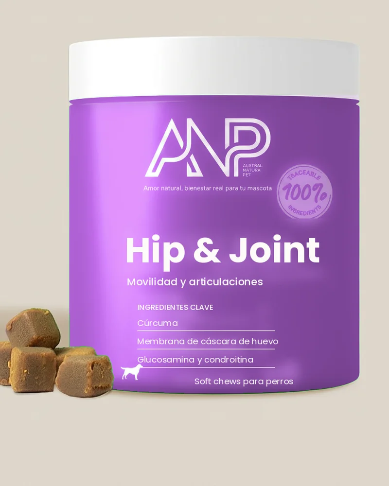 Pote morado de soft chews ANP Hip & Joint