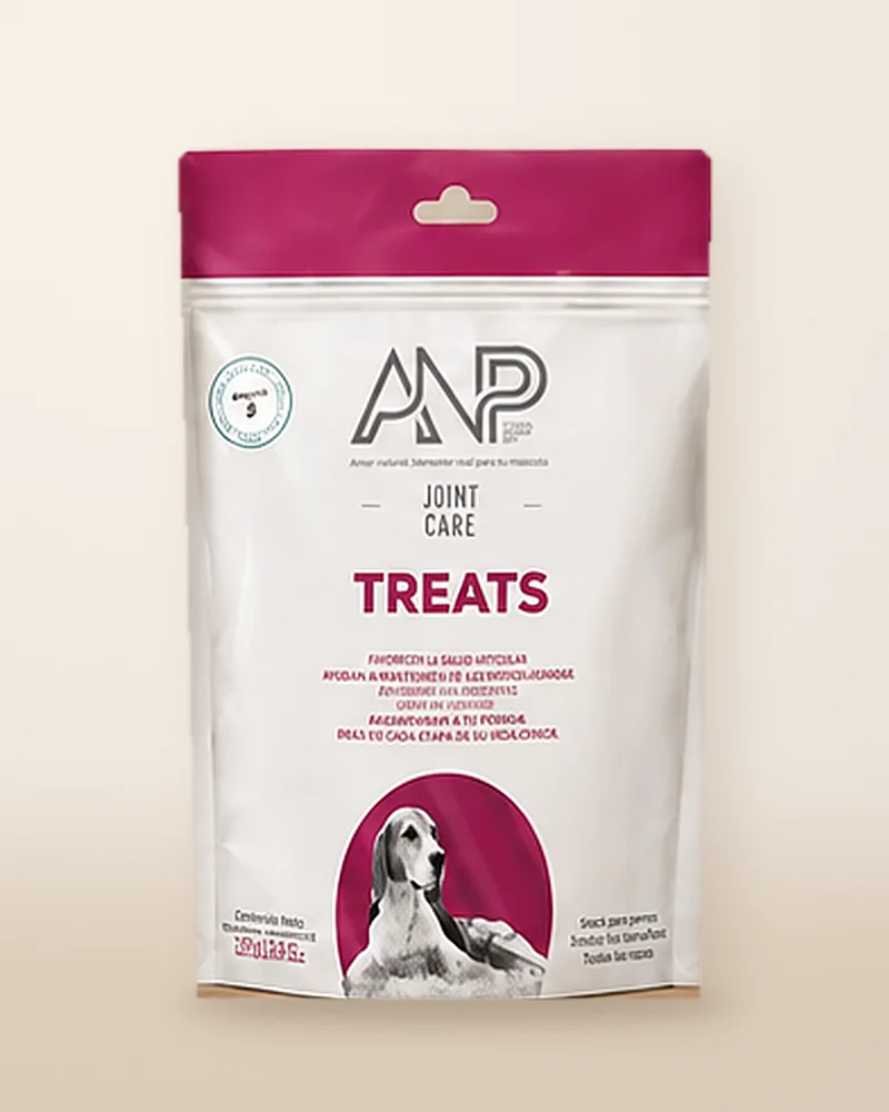 Bolsa de treats ANP Joint Care con franja magenta