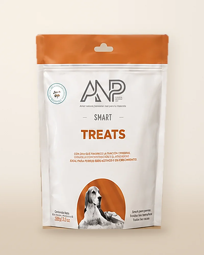 Bolsa de treats ANP Smart con franja naranja
